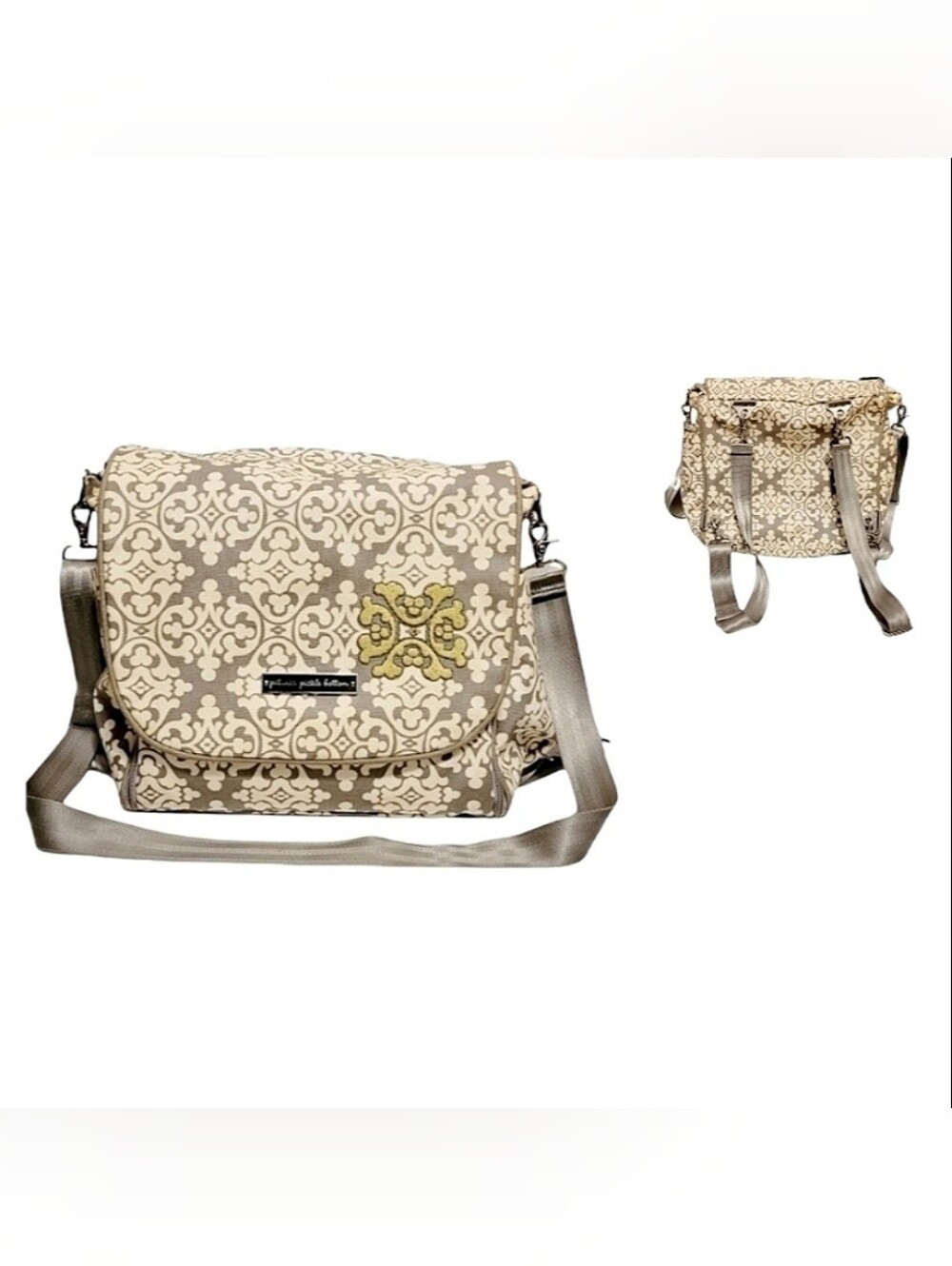 Petunia Pickle Bottom Breakfast in Berkshire Boxy Backpack Diaper Bag